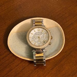 Michael Kors two tone watch